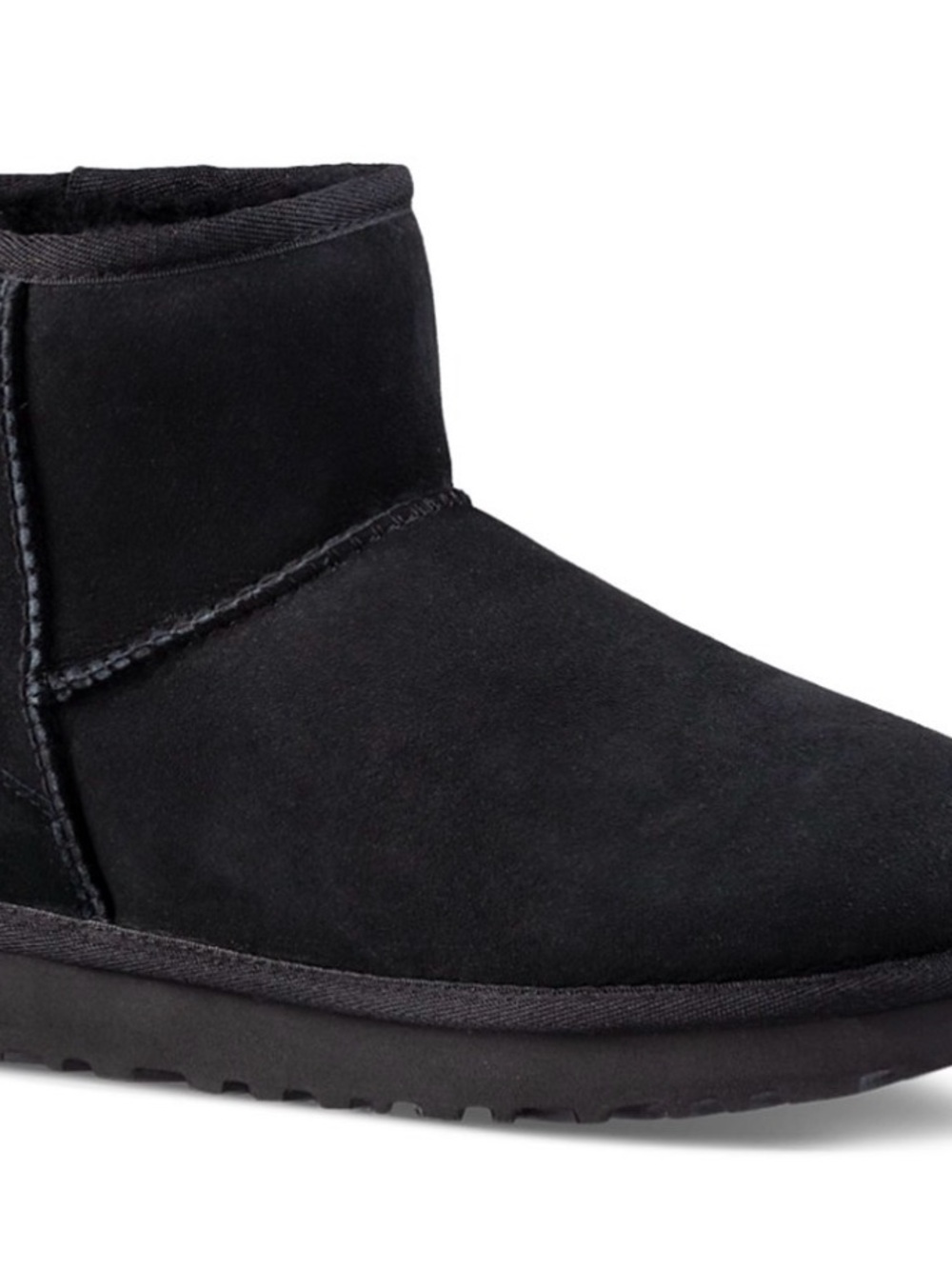 Ugg Women Mini Black Boots Size 7